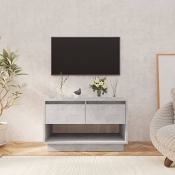 Betonszürke forgácslap tv-szekrény 70 x 41 x 44 cm