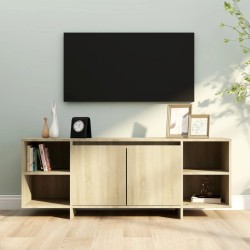 Sonoma tölgy színű forgácslap tv-szekrény 130 x 35 x 50 cm
