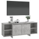 Betonszürke forgácslap tv-szekrény 130 x 35 x 50 cm Betonszürke forgácslap tv-szekrény 130 x 35 x 50 cm