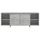 Betonszürke forgácslap tv-szekrény 130 x 35 x 50 cm Betonszürke forgácslap tv-szekrény 130 x 35 x 50 cm