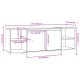 Betonszürke forgácslap tv-szekrény 130 x 35 x 50 cm Betonszürke forgácslap tv-szekrény 130 x 35 x 50 cm