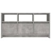 Betonszürke szerelt fa tv-szekrény 102x37,5x52,5 cm