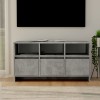 Betonszürke szerelt fa tv-szekrény 102x37,5x52,5 cm