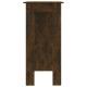 Füstös tölgyszínű forgácslap bárasztal polccal 102x50x103,5 cm Füstös tölgyszínű forgácslap bárasztal polccal 102x50x103,5 cm