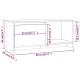 Szürke-sonoma színű forgácslap tv-szekrény 90 x 35 x 40 cm Szürke-sonoma színű forgácslap tv-szekrény 90 x 35 x 40 cm
