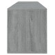Szürke sonoma színű forgácslap tv-szekrény 120 x 30 x 40,5 cm