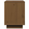 2 darab mézbarna tömör fenyőfa éjjeliszekrény 40 x 30 x 40 cm