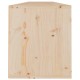 2 darab tömör fenyőfa faliszekrény 100 x 30 x 35 cm