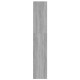 Szürke sonoma színű térelválasztó könyvszekrény 100x30x166 cm