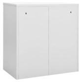 2 db világosszürke-piros acél zárható szekrény 90x45x92,5 cm 2 db világosszürke-piros acél zárható szekrény 90x45x92,5 cm