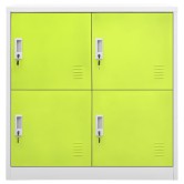 2 db világosszürke-zöld acél zárható szekrény 90x45x92,5 cm 2 db világosszürke-zöld acél zárható szekrény 90x45x92,5 cm