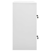 2 db világosszürke-zöld acél zárható szekrény 90x45x92,5 cm 2 db világosszürke-zöld acél zárható szekrény 90x45x92,5 cm