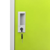 2 db világosszürke-zöld acél zárható szekrény 90x45x92,5 cm 2 db világosszürke-zöld acél zárható szekrény 90x45x92,5 cm
