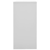 2 db világosszürke-kék acél zárható szekrény 90 x 45 x 92,5 cm