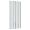 12 db antracitszürke horganyzott acél tetőpanel 80x36 cm
