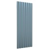 12 db szürke horganyzott acél tetőpanel 100 x 36 cm