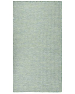 Türkizkék lapos szövésű kültéri szőnyeg 80 x 150 cm
