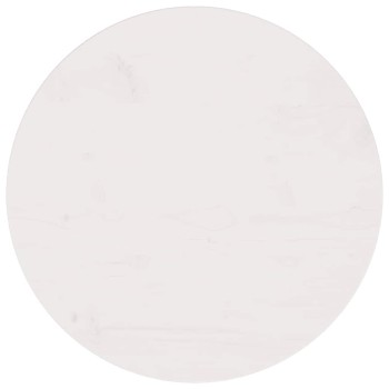 Fehér tömör fenyőfa asztallap ø50 x 2,5 cm