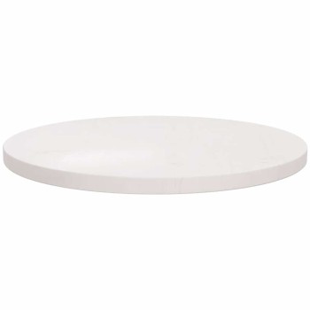 Fehér tömör fenyőfa asztallap ø60 x 2,5 cm