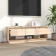 Tömör fenyőfa tv-szekrény 110,5 x 34 x 40 cm Tömör fenyőfa tv-szekrény 110,5 x 34 x 40 cm