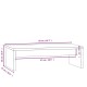 Tömör fenyőfa monitorállvány 50x27x15 cm Tömör fenyőfa monitorállvány 50x27x15 cm