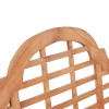 Tömör tíkfa kerti pad 127 x 58,5 x 92,5 cm