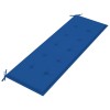 Tömör tíkfa batavia pad királykék párnával 150 cm