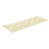 Tömör tíkfa batavia pad krémszínű párnával 150 cm