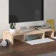 Tömör fenyőfa monitorállvány 60 x 24 x 10,5 cm Tömör fenyőfa monitorállvány 60 x 24 x 10,5 cm