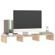 Tömör fenyőfa monitorállvány 60 x 24 x 10,5 cm Tömör fenyőfa monitorállvány 60 x 24 x 10,5 cm