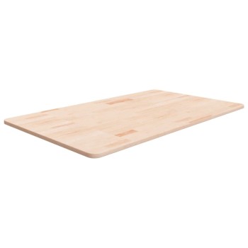 Kezeletlen tömör fa fürdőszobai pult 100x60x1,5cm