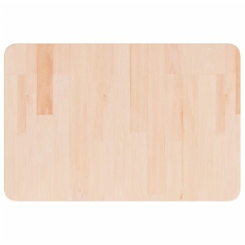Kezeletlen tömör fa fürdőszobai pult 60x40x2,5 cm