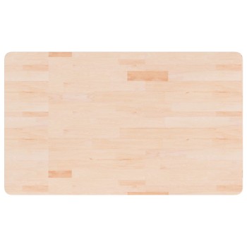 Kezeletlen tömör fa fürdőszobai pult 100x60x2,5 cm