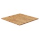 Világosbarna kezelt tömör tölgyfa négyzet asztallap 80x80x1,5cm