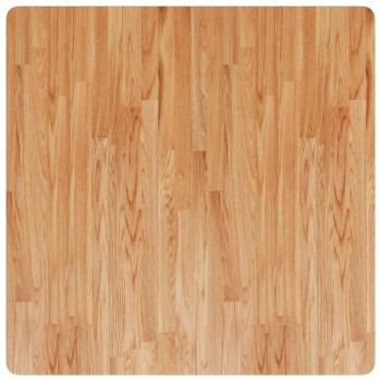 Világosbarna kezelt tömör tölgyfa négyzet asztallap 90x90x1,5cm