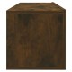 Füstös tölgyszínű szerelt fa fali tv-szekrény 100 x 30 x 30 cm Füstös tölgyszínű szerelt fa fali tv-szekrény 100 x 30 x 30 cm