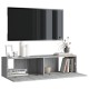 Szürke sonoma színű szerelt fa tv-szekrény 120 x 30 x 30 cm Szürke sonoma színű szerelt fa tv-szekrény 120 x 30 x 30 cm