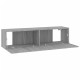 Szürke sonoma színű szerelt fa tv-szekrény 120 x 30 x 30 cm Szürke sonoma színű szerelt fa tv-szekrény 120 x 30 x 30 cm