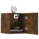 4 db füstös tölgyszínű fali tv-szekrény 30,5 x 30 x 30 cm 4 db füstös tölgyszínű fali tv-szekrény 30,5 x 30 x 30 cm