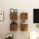 4 db füstös tölgyszínű fali tv-szekrény 30,5 x 30 x 30 cm 4 db füstös tölgyszínű fali tv-szekrény 30,5 x 30 x 30 cm