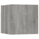 4 db szürke sonoma színű fali tv-szekrény 30,5 x 30 x 30 cm 4 db szürke sonoma színű fali tv-szekrény 30,5 x 30 x 30 cm