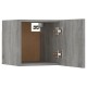 4 db szürke sonoma színű fali tv-szekrény 30,5 x 30 x 30 cm 4 db szürke sonoma színű fali tv-szekrény 30,5 x 30 x 30 cm