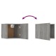 4 db szürke sonoma színű fali tv-szekrény 30,5 x 30 x 30 cm 4 db szürke sonoma színű fali tv-szekrény 30,5 x 30 x 30 cm
