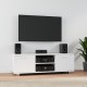Fehér szerelt fa tv-szekrény 120 x 40,5 x 35 cm Fehér szerelt fa tv-szekrény 120 x 40,5 x 35 cm