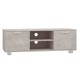 Betonszürke szerelt fa tv-szekrény 120 x 34,5 x 35 cm