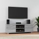 Szürke sonoma színű szerelt fa tv-szekrény 120 x 40,5 x 35 cm Szürke sonoma színű szerelt fa tv-szekrény 120 x 40,5 x 35 cm