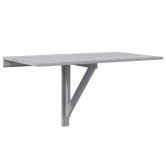 Szürke sonoma szerelt fa összecsukható fali asztal 100x60x56 cm Szürke sonoma szerelt fa összecsukható fali asztal 100x60x56 cm