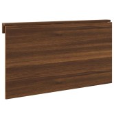 Barna tölgy szerelt fa összecsukható fali asztal 100x60x56 cm
