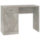 Betonszürke faanyag fiókos/rekeszes íróasztal 100x40x73 cm Betonszürke faanyag fiókos/rekeszes íróasztal 100x40x73 cm