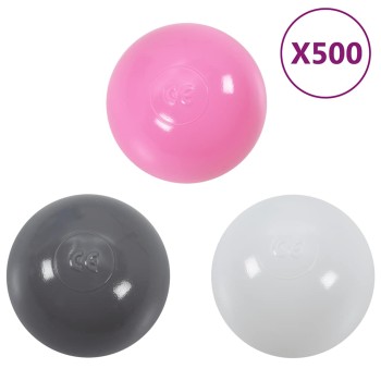 500 db színes játéklabda